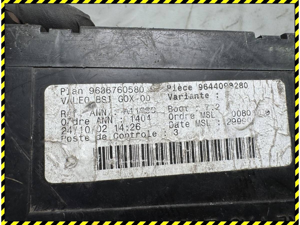 Блок комфорта Peugeot 307, 2003 г., OEM 9644098280, арт. 112196036, фото 10