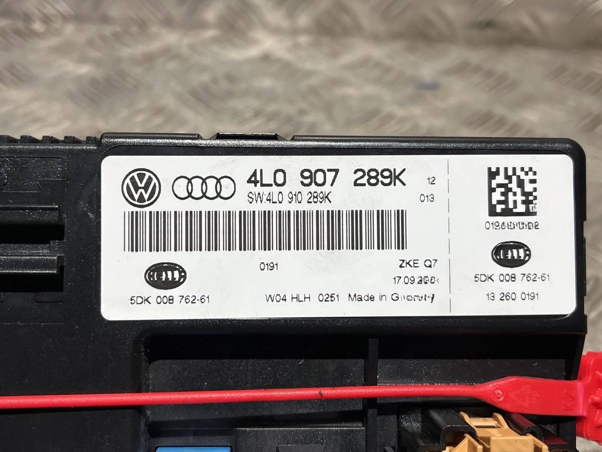 Блок комфорта Audi Q7, 2014 г., OEM 4L0907289K, арт. 90512, фото 4