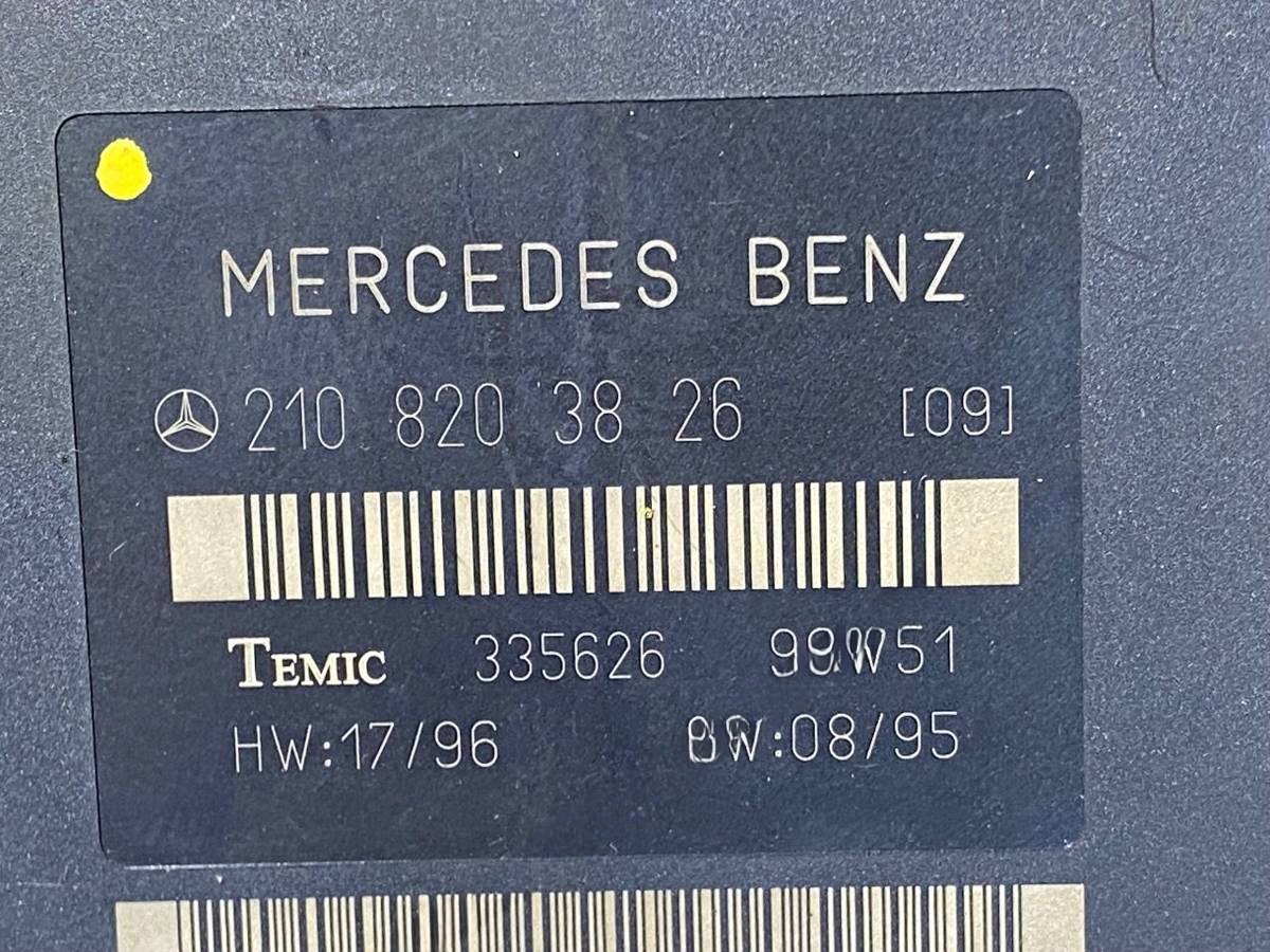 Блок комфорта Mercedes E W210, 1998 г., арт. 97042519, фото 2