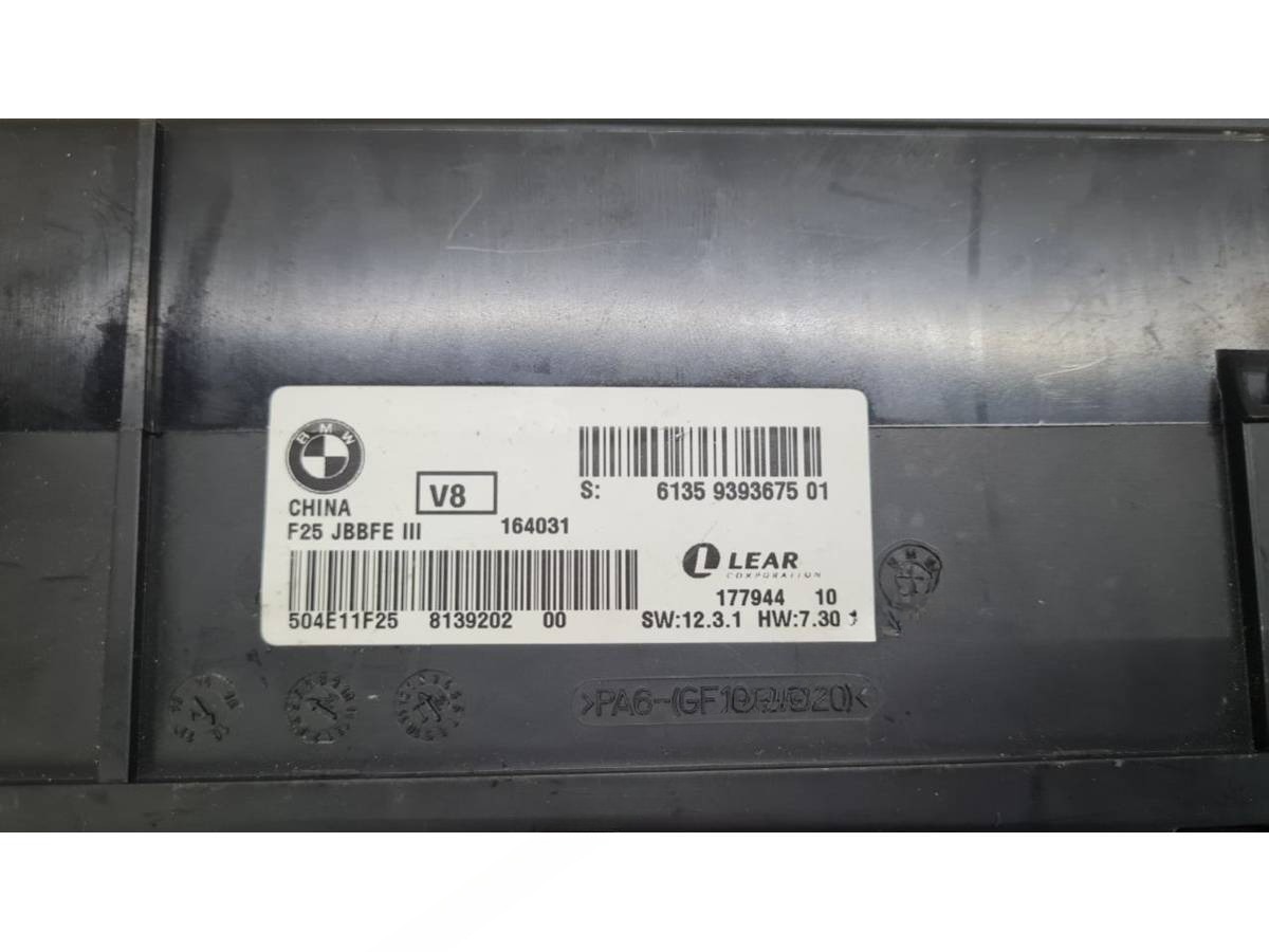 Блок комфорта BMW X3 F25, 2018 г., OEM 61359393675, арт. BBMW27150, фото 3