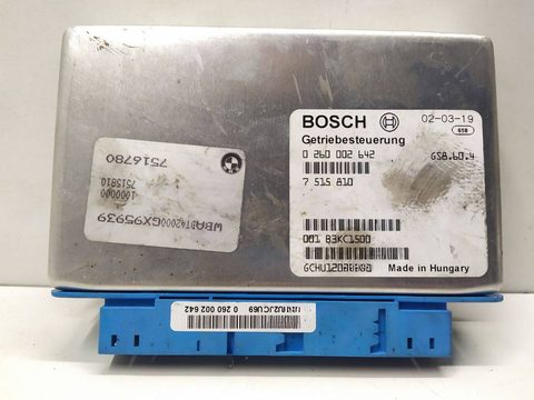 Блок управления АКПП BMW 5 E39, 2002 г., OEM 24607516780, арт. 008312