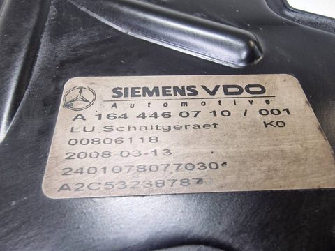 Блок управления АКПП Mercedes ML W164, 2008 г., OEM a1644460710, арт. 012916, фото 5