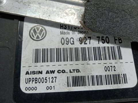 Блок управления АКПП Volkswagen Passat, 2008 г., OEM 09G927750FB, арт. 100106, фото 3