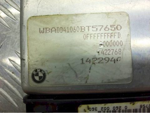 Блок управления АКПП BMW 5 E39, 1998 г., OEM 260002360, арт. 1007822, фото 4