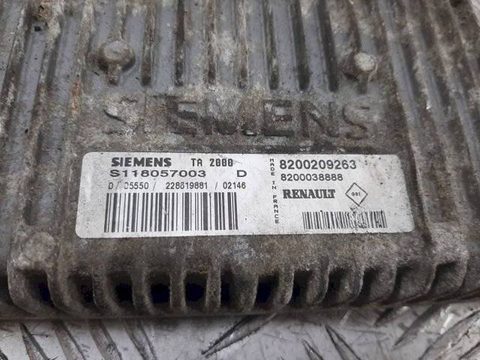 Блок управления АКПП Renault Scenic, 2002 г., OEM 8200209263, арт. 1055210, фото 4