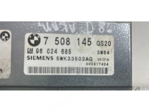 Блок управления АКПП BMW 5 E39, 2003 г., OEM 5WK33502AG, арт. 1097995, фото 4