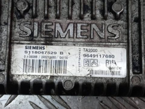 Блок управления АКПП Peugeot 307, 2004 г., OEM 9649117680, арт. 1108074, фото 4