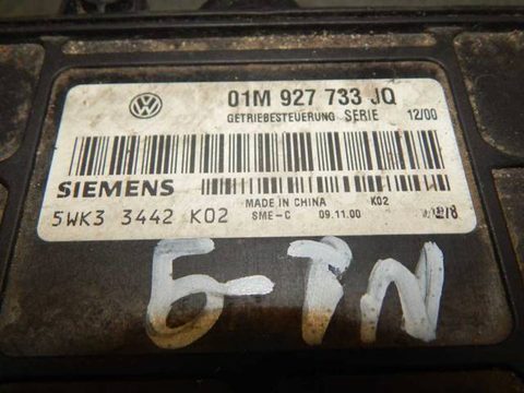 Блок управления АКПП Volkswagen Golf, 2000 г., OEM 01M927733JQ, арт. 30796
