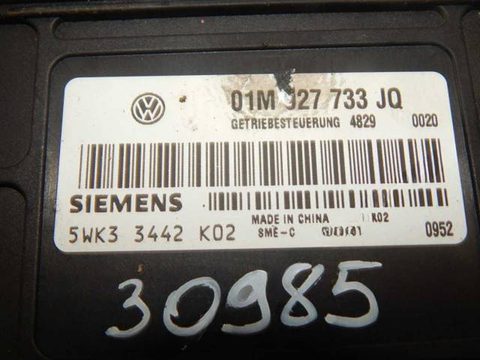 Блок управления АКПП Volkswagen Golf, 2001 г., OEM 01M927733JQ, арт. 30985, фото 3