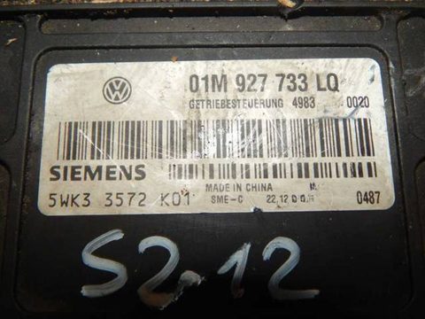 Блок управления АКПП Volkswagen Golf, 2001 г., OEM 01M927733JQ, арт. 30987