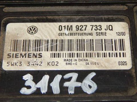 Блок управления АКПП Volkswagen Beetle, 2001 г., OEM 01M927733JQ, арт. 31176