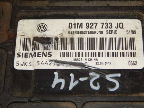 Блок управления АКПП Volkswagen Golf, 2000 г., OEM 01M927733JQ, арт. 31178, фото 2