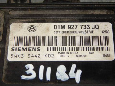 Блок управления АКПП Volkswagen Golf, 2000 г., OEM 01M927733JQ, арт. 31184, фото 3