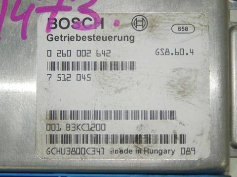 Блок управления АКПП BMW 5 E39, 2000 г., OEM 0260002642, арт. 32609