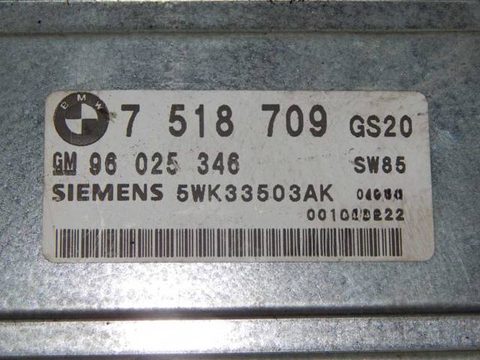 Блок управления АКПП BMW 5 E39, 2000 г., OEM 7518709, арт. 32779, фото 2
