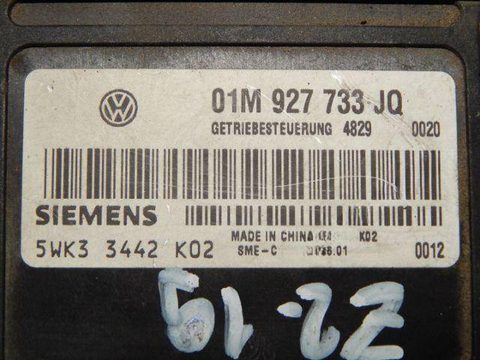 Блок управления АКПП Volkswagen Golf, 2001 г., OEM 01M927733JQ, арт. 33029, фото 2