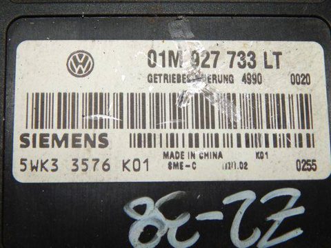 Блок управления АКПП Volkswagen Beetle, 2002 г., OEM 01M927733LT, арт. 33033, фото 2