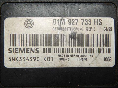 Блок управления АКПП Volkswagen Golf, 1999 г., OEM 01M927733HS, арт. 33035, фото 2