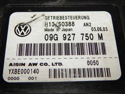 Блок управления АКПП Volkswagen Beetle, 2003 г., OEM 09G927750M, арт. 33038, фото 2