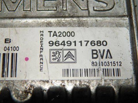 Блок управления АКПП Peugeot 307, 2004 г., OEM 9649117680, арт. 33048, фото 3
