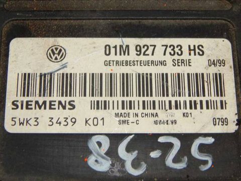 Блок управления АКПП Volkswagen Beetle, 1999 г., OEM 01M927733HS, арт. 34777, фото 2
