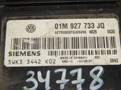 Блок управления АКПП Volkswagen Beetle, 2001 г., OEM 01M927733JQ, арт. 34778, фото 2