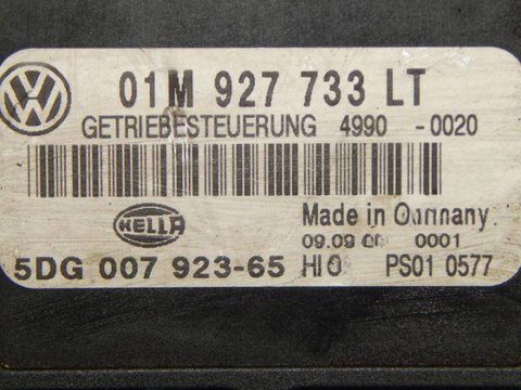 Блок управления АКПП Volkswagen Beetle, 2002 г., OEM 01M927733LT, арт. 35213, фото 2