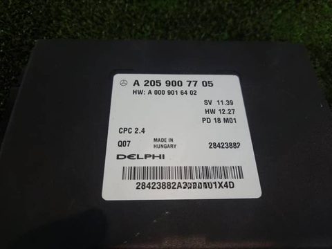 Блок управления АКПП Mercedes C W205, 2018 г., OEM A2059007705, арт. 35810, фото 8