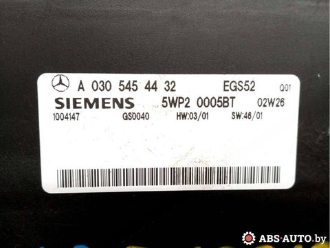 Блок управления АКПП Mercedes E W211, 2003 г., OEM 5WP20005BT, арт. 71425636, фото 4
