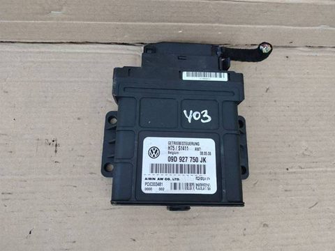 Блок управления АКПП Volkswagen Touareg 1 рестайлинг, 2008 г., OEM 09D927750JK, арт. 937.