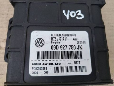 Блок управления АКПП Volkswagen Touareg 1 рестайлинг, 2008 г., OEM 09D927750JK, арт. 937., фото 3