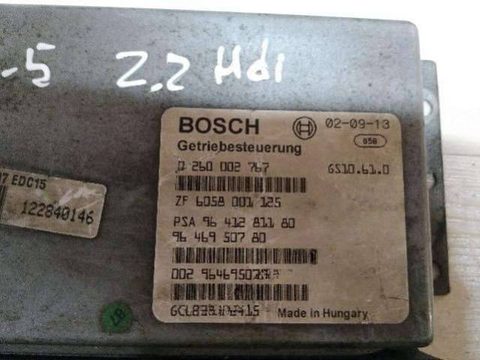 Блок управления АКПП Citroen C5, 2002 г., арт. 94819896