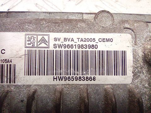 Блок управления АКПП Peugeot 308, 2013 г., OEM 9659838680, арт. A28336_7, фото 5