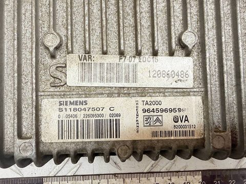 Блок управления АКПП Citroen C5, 2002 г., OEM 9645969580, арт. A43334, фото 2