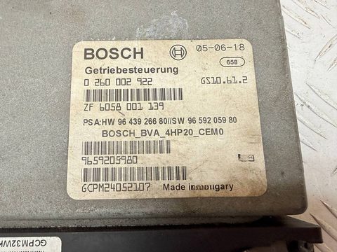 Блок управления АКПП Citroen C5, 2002 г., OEM 0260002922, арт. A47933_2
