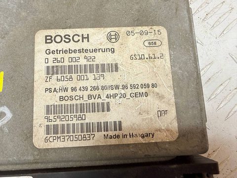 Блок управления АКПП Peugeot 407, 2006 г., OEM 0260002922, арт. A47934_2, фото 2
