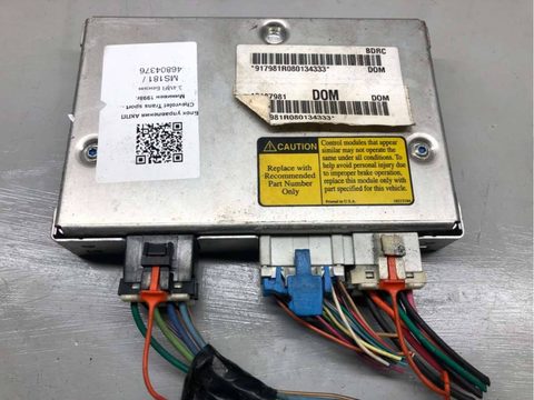 Блок управления АКПП Chevrolet Transsport, 1998 г., OEM 16187981, арт. B46804376