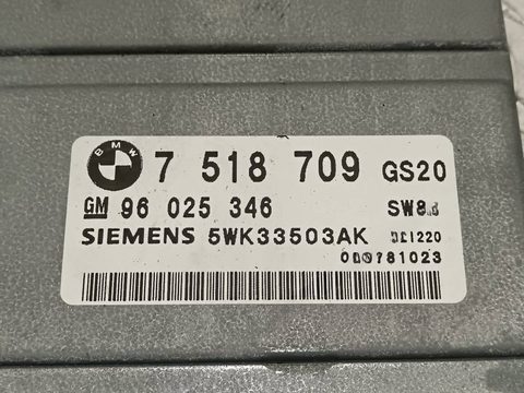 Блок управления АКПП BMW 5 E39, 2002 г., OEM 7518709, арт. B66498, фото 4