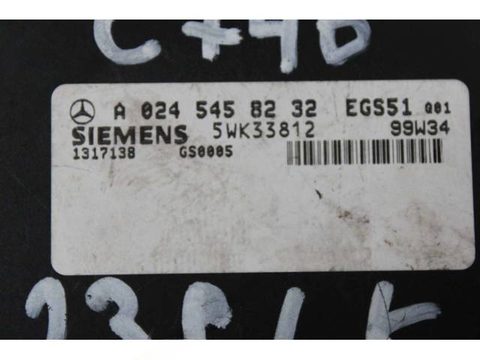 Блок управления АКПП Mercedes CLK W208, 1998 г., OEM A0245458232, арт. C746, фото 3