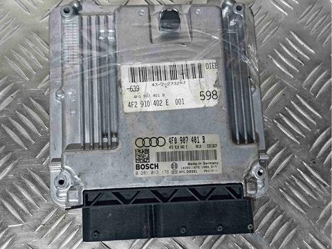 Блок управления двигателем Audi A6, 2006 г., OEM 0281013176, арт. 001566