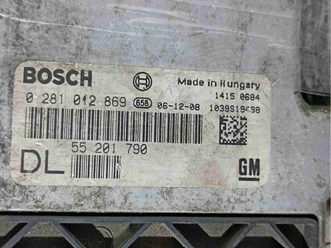 Блок управления двигателем Opel Vectra, 2004 г., OEM 0281012869, арт. 003204, фото 2