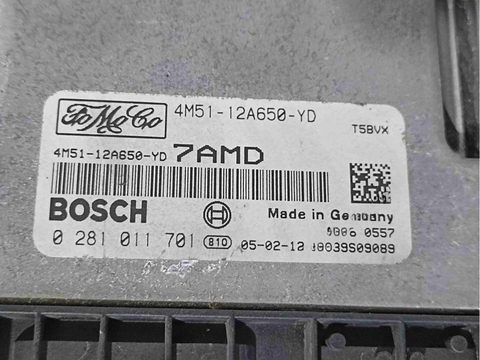 Блок управления двигателем Ford Focus, 2006 г., OEM 4m5112a650yd, арт. 004116, фото 2