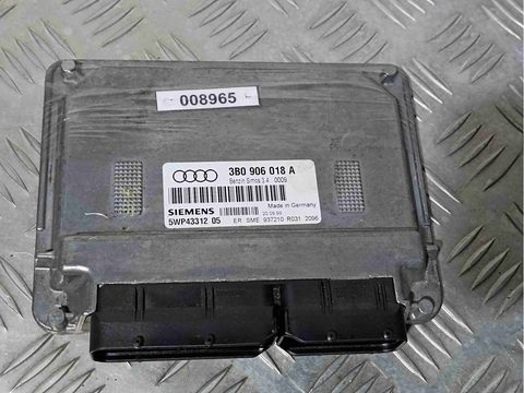 Блок управления двигателем Audi A4, 2000 г., OEM 3b0906018a, арт. 008965