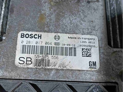 Блок управления двигателем Opel Zafira, 2009 г., OEM 0281017064, арт. 010378, фото 2