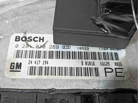 Блок управления двигателем Opel Vectra, 2000 г., OEM 24417194, арт. 010441, фото 2