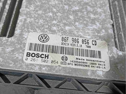 Блок управления двигателем Volkswagen Touran, 2004 г., OEM 06f906056cd, арт. 010887, фото 2