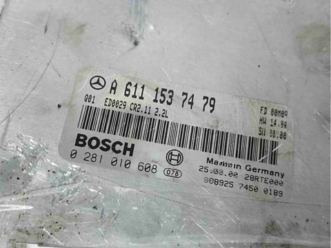 Блок управления двигателем Mercedes C W203, 2001 г., OEM a6111537479, арт. 011129, фото 2