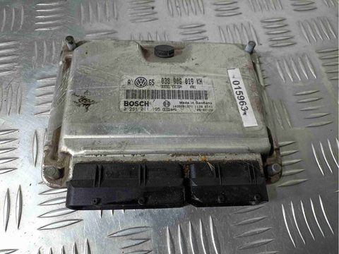 Блок управления двигателем Volkswagen Golf, 2000 г., OEM 038906019kh, арт. 015963