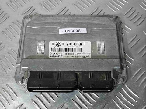 Блок управления двигателем Volkswagen Passat, 2002 г., OEM 3b0906018f, арт. 016508