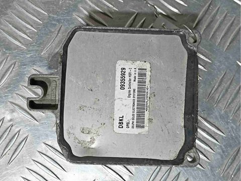 Блок управления двигателем Opel Astra, 1999 г., OEM 09355929, арт. 021330, фото 6